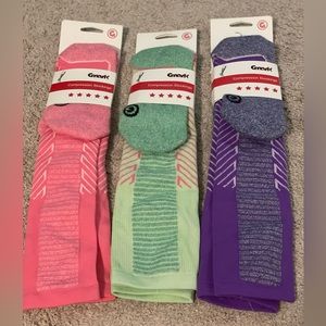 NWT Gmark Compression Stockings 3 Pair